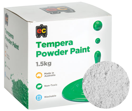 Tempera Powder 1.5Kg White